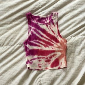 Tie Dye Crop Top Size S